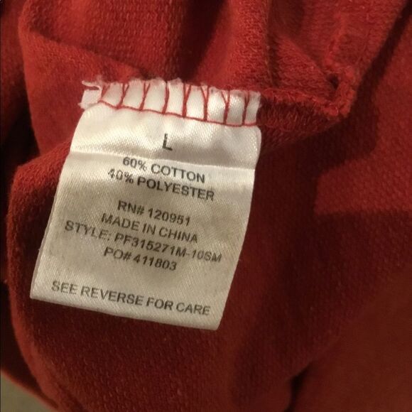 PINK Rose Large rust colored sweatshirt - Picture 4 of 16